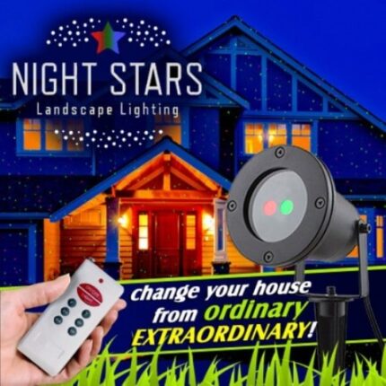Night Stars Landscape Lights