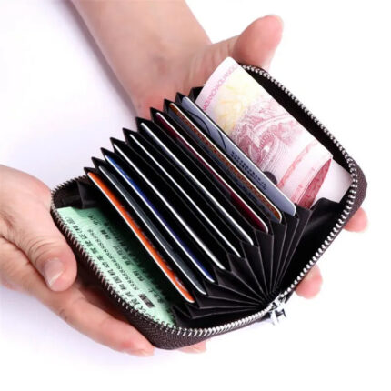 Credit Card Pocket Zipper Purse