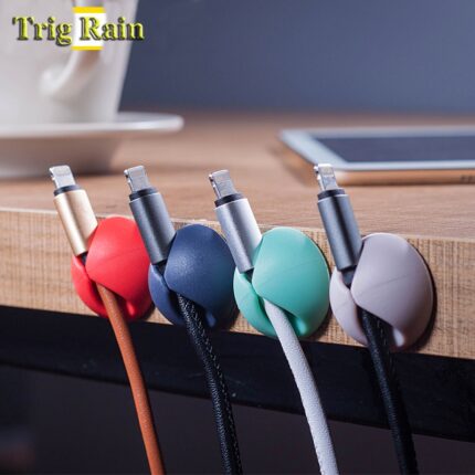 Cable Clips Cord Holder for Desk, Adhesive Cable Organizer