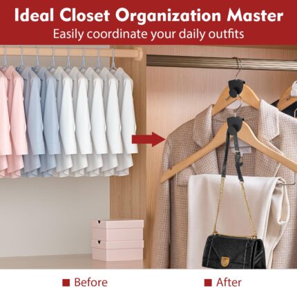 Space Saver for Hangers, 12Pcs
