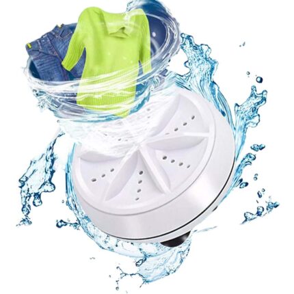 Ultrasonic Portable Washing Machine